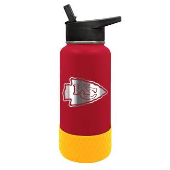 NFL Kansas City Chiefs 32oz Thirst Hydration Water Bottle