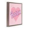 Stupell Industries Pink Heart Botox, 25" x 25" - 3 of 4