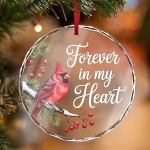 Christmas Ornament 2025 Remembrance Ornament for Loss of Loved One Forever in My Heart Bereavement Gift Sympathy Keepsake - 1 of 4