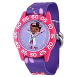 Girls' Disney Doc Mcstuffins Plastic Watch - Purple