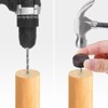 Unique Bargains Durable Nail-on Furniture Sliders Chair Leg Protectors 24 Pcs - 4 of 4