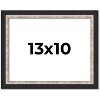 PosterPalooza | Photo Size Simple Silver Picture Frame - UV Acrylic, Foam Board Backing, Hanging Hardware - 2 of 4