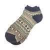 Warm Woolen Block Knitting Ankle Socks - Women's Sizes, Adult Medium from the Sock Panda - 2 of 4