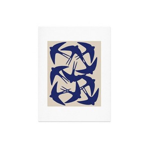 Deny Designs Menina Lisboa Spring Swallows Art Print - 1 of 4