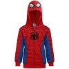 Marvel Spider-Man Boys Zip-Up Hoodie Sweatshirts for Toddlers and Big Kids - 2 of 4