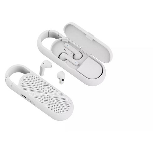 Link 2 In 1 True Wireless Earbuds With Bluetooth Speaker Duo