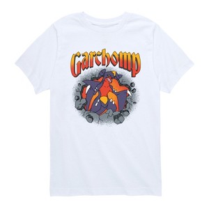 Boys' - Pokémon - Garchomp Rocks Short Sleeve Graphic T-Shirt - 1 of 4