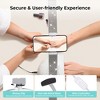 YEERSWAG Half-Moon Design LED Nail & Makeup Desk Lamp with Phone Holder - 3 of 4