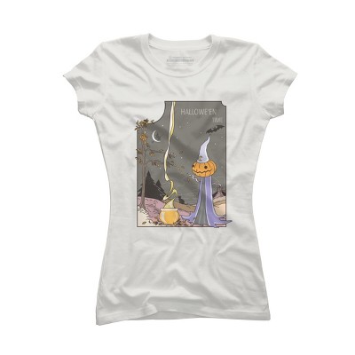 Junior's Design By Humans Halloween magic brewery By runcatrun T-Shirt