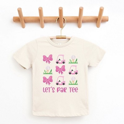 The Juniper Shop Let's Par Tee Coquette Toddler Short Sleeve Tee