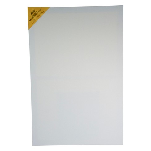 Sax Genuine Canvas Panel, 11 x 14 Inches, White | Cotton