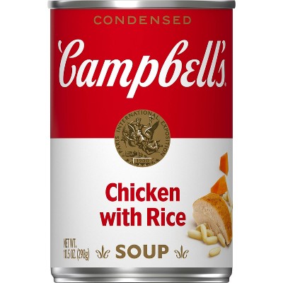 Campbell's Condensed Chicken with Rice Soup - 10.5oz