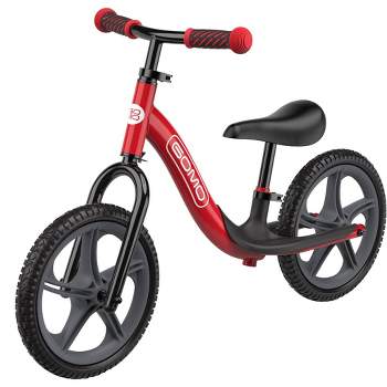 GOMO 12" Kids' Balance Bike - Red/gray