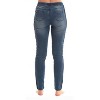 Just Love Denim Wash Ripped Jeggings for Women - 3 of 3
