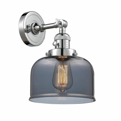 Bell - 1 Light Wall Sconce In Industrial Style-12 Inches Tall and 8 Inches Wide
