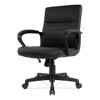 Alera Alera Breich Series Manager Chair, Supports Up to 275 lbs, 16.73" to 20.39" Seat Height, Black Seat/Back, Black Base - 2 of 4