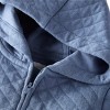 Little Planet By Carter's Organic Baby Boys' Quilted Hooded Jumpsuit - Blue - 2 of 3
