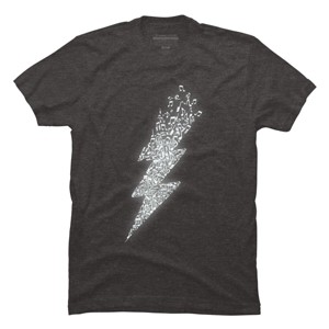 Men's Design By Humans Electro Music By radiomode T-Shirt - 1 of 4