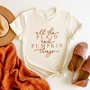 Simply Sage Market Women's All The Plaid and Pumpkin Things Short Sleeve Graphic Tee - image 3 of 4