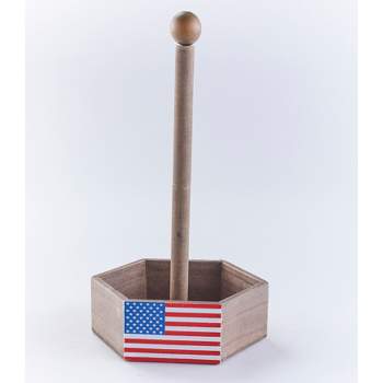 The Lakeside Collection Wooden Americana Serving Collection