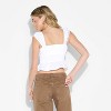 Women's Cap Sleeve Squareneck Peplum Top - WIld Fable™ - 3 of 3