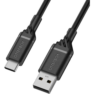 OtterBox USB-A to USB-C cable - 2M / 6.6FT - Black - Certified Refurbished