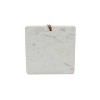 Small Brown Agate Serving Board Marble, Agate & Leather by Foreside Home & Garden - 4 of 4