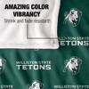 Williston State College Logo Pattern Silky Touch Blanket White 50x60 - 4 of 4