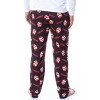 Seven Times Six Chucky Mens' Face and Logo Toss Print Pajama Lounge Pants Sleepwear Black - 4 of 4