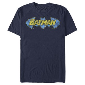 Men's Batman Logo Retro Wing T-Shirt - 1 of 4