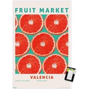 Trends International Reinders: Fruit Market - Red Oranges Unframed Wall Poster Print White Mounts Bundle 14.725" x 22.375" - 1 of 4