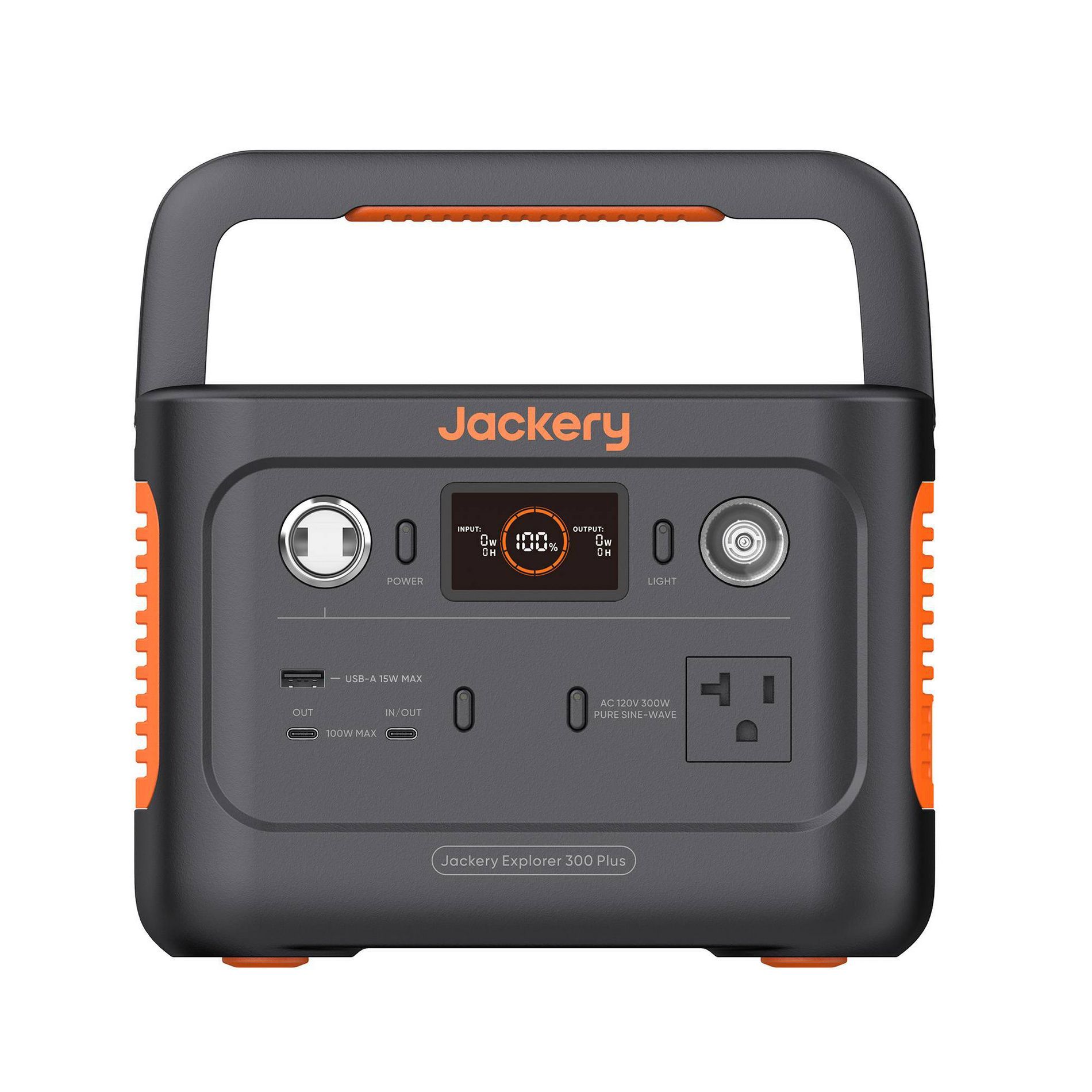 Jackery Explorer 300 Plus Portable Power Station: Rechargeable 78000mAh, 120V Output