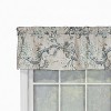 RLF Home 100% Cotton High Quality Anais Tailored Window Valance with 1.5" Rod Pocket 50" W X 12" L Gray - 4 of 4