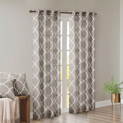 Kumasinova 63"/84"/95"/108" Bedroom Curtains with Grommet Top,Single Window Curtains Panel for Living Room,Kitchen Curtains for Window Treatments