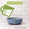 WeeSprout Bamboo Kids Bowls, Set of Four Kid-Sized Dinnerware, Cereal, Leftovers & Snack Bowl - 2 of 4