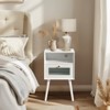 KTMBDW Nightstand with Charging Station, Side Table with Drawers, Bedside Table with USB Ports and Outlets, Night Stand for Bedroom - 2 of 4