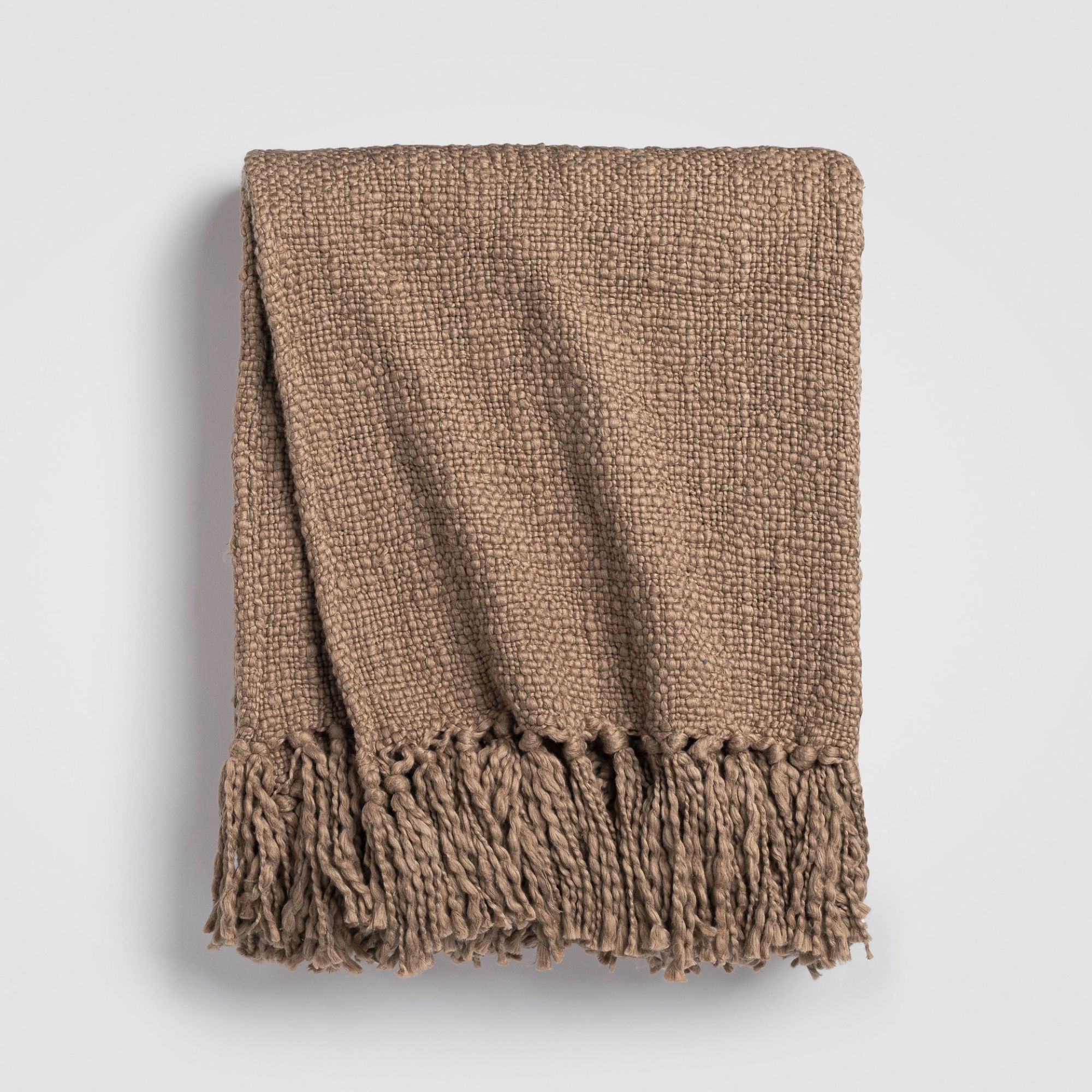Driftwood Weave Throw, Natural Neutral Woven Throw