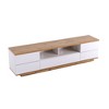 YOOCOZZ TV stand for TVs up to 80'' with Multi-Functional Storage and Door Rebound Device - 2 of 4