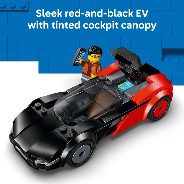 Juguete de construcción LEGO City EV Supercar para niños 60486 3