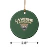 University of La Verne Primary Logo Porcelain Holiday Christmas Tree Ornament - 3 of 4
