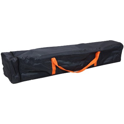 Sunnydaze Standard 10 x 10 Pop-Up Canopy 120D Polyester Carrying Bag - 9"W x 46"L x 9.5"H - Black