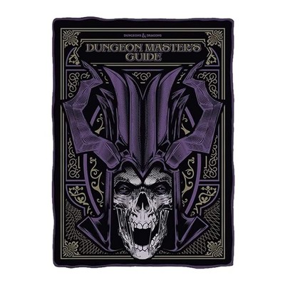 JUST FUNKY Dungeons & Dragons D20 Fleece-Decke – 132x121 Cm – Weiche Überwurfdecke Für Gamer