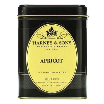 Harney & Sons Apricot, Flavored Black Tea, 4 oz (112 g)