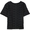Skechers Womens Diamond Dot Graphic T-Shirt, Black, Medium - 2 of 2