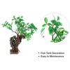 Unique Bargains Aquarium Plants Decoration Artificial Aquatic Plant Green 11.81" 1 Pcs - 3 of 4
