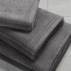 12Pcs 100% Cotton Solid Bath Towel Set, Anti-Microbial Zero Twist Front Quick Dry Towel - 2 of 4