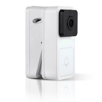 Wasserstein Vertical Adjustable Angle Mount and Wall Plate Compatible with Wyze Video Doorbell - 0° to 15° Adjustment