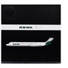 McDonnell Douglas MD-90 Commercial Aircraft "Reno Air" White w/Green Tail "Gemini 200" Series 1/200 Diecast Model by GeminiJets - 3 of 3