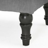 28INCH PILLOW TOP OTTOMAN,Cream - 3 of 4