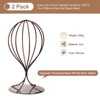 Unique Bargains Tabletop Iron Metal Hat Display Stand 2 Pcs - 3 of 4